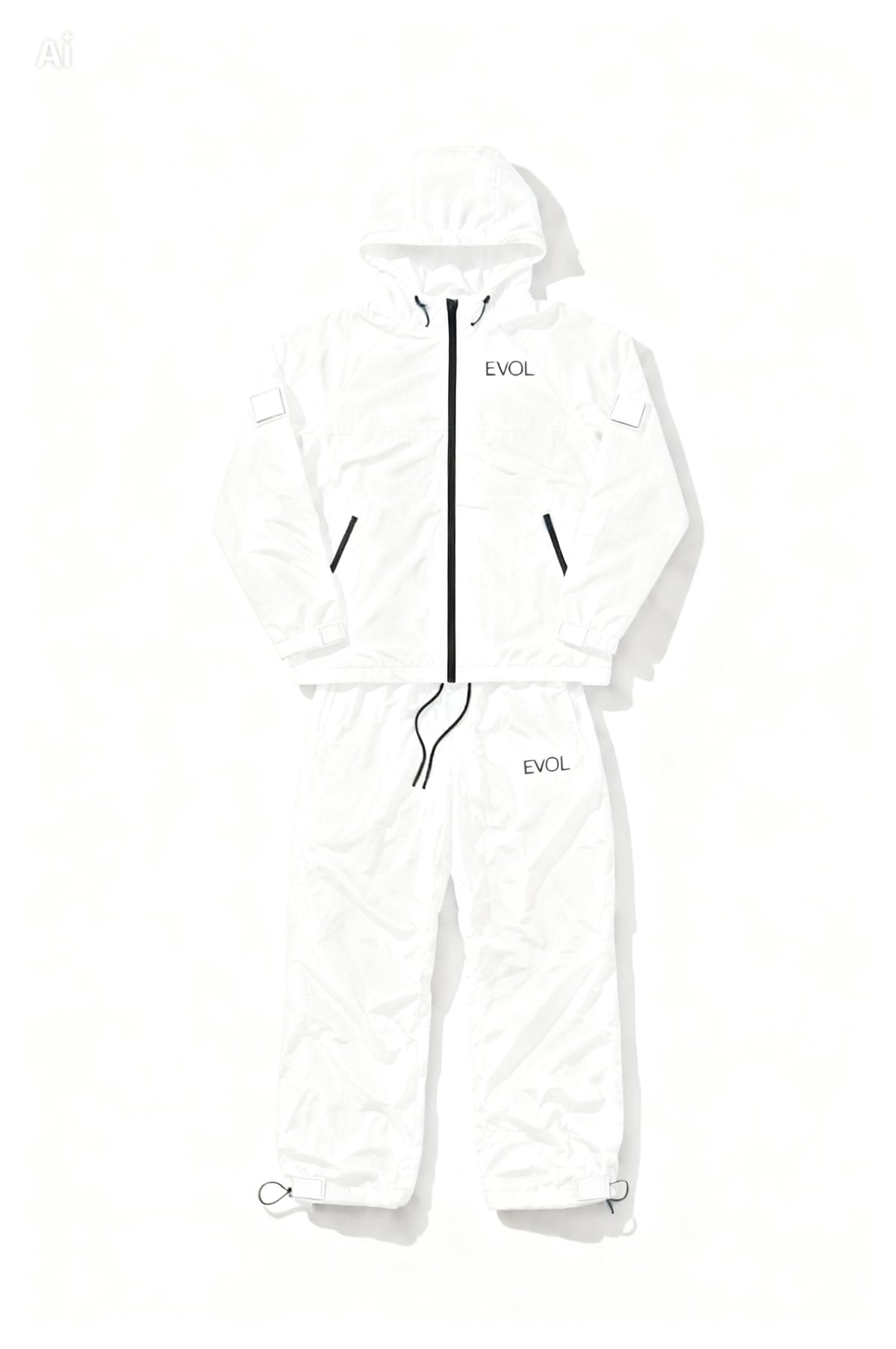 EVOL Windbreaker Set – White